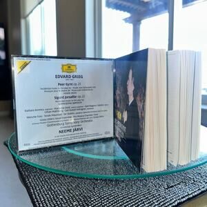 Grieg Peer Gynt & Sigurd Jorsalfar 2-CD– Neeme Järvi, Deutsche Grammophon, 1993